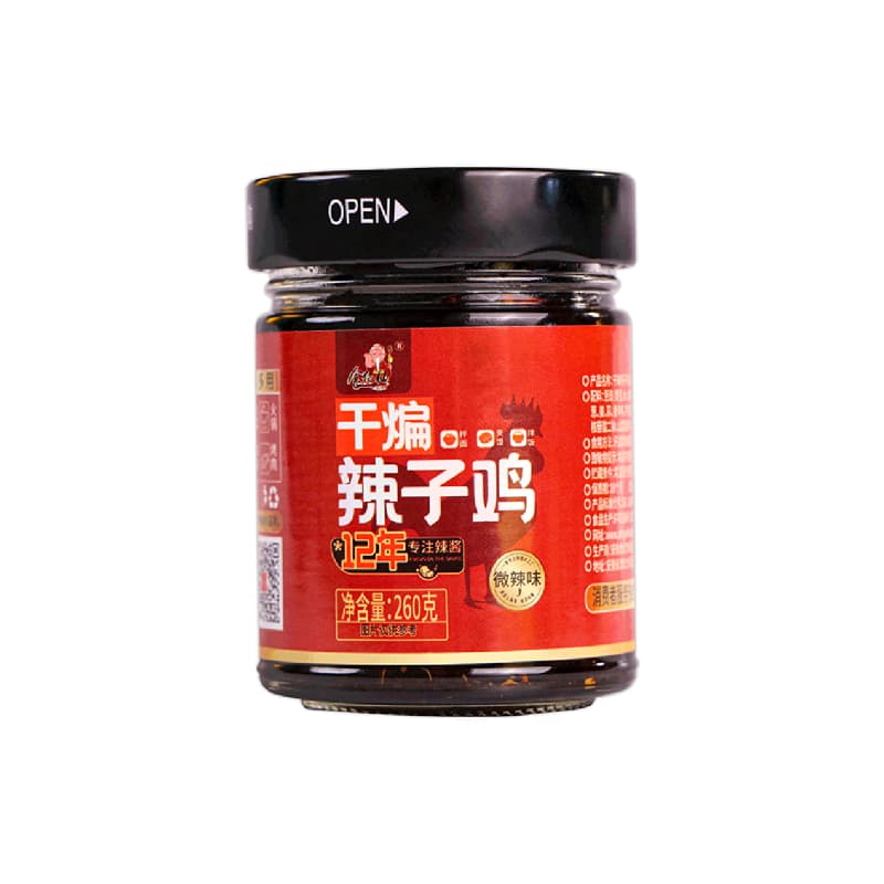 YFJ Dry-Fried Spicy Chicken Sauce